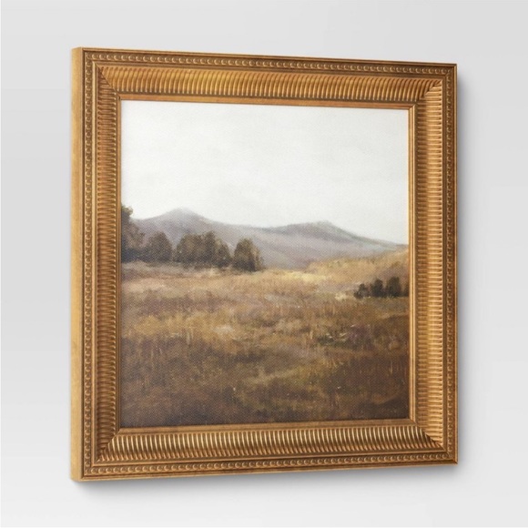 THRESHOLD NEW prairie land framed canvas board -12x12 - Picture 3 of 7